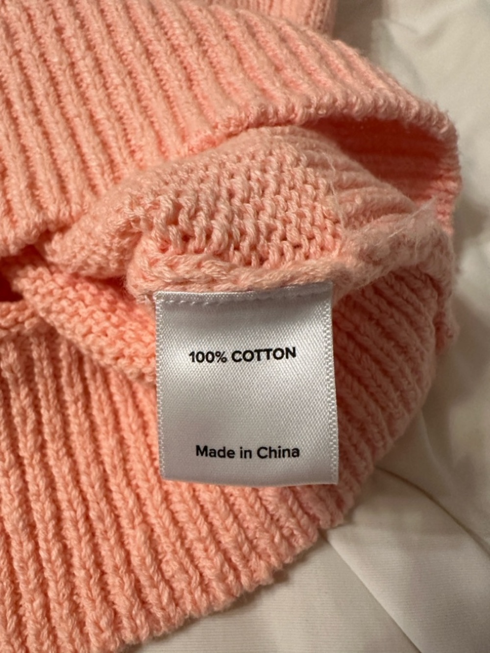 Evereve Naia Soft Off-Shoulder Pullover Women's Sweater in Peach - Size S - Picture 9 of 12